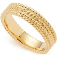 🦚 Ring Theresia aus vergoldetem Edelstahl, gravierbar 🦚 Ring Theresia aus vergoldetem Edelstahl, gravierbar