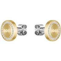 🦚 Iona Ohrstecker aus vergoldetem Edelstahl, Kristalle 🦚 Iona Ohrstecker aus vergoldetem Edelstahl, Kristalle