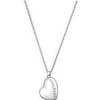 🦚 Damenkette Honey aus Edelstahl mit Herz, gravierbar 🦚 Damenkette Honey aus Edelstahl mit Herz, gravierbar