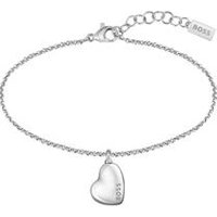 🦚 Armband Honey aus Edelstahl mit Herz, gravierbar 🦚 Armband Honey aus Edelstahl mit Herz, gravierbar