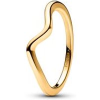 🦚 Timeless Damen Ring Welle, IP Gold 🦚 Timeless Damen Ring Welle, IP Gold