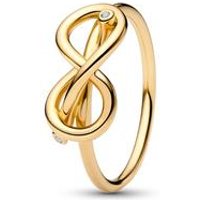 🦚 Damenring Unendlichkeitsknoten Moments, IP Gold 🦚 Damenring Unendlichkeitsknoten Moments, IP Gold
