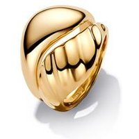 🦚 Kombinierbare wellige Damenringe, Essence, vergoldet 🦚 Kombinierbare wellige Damenringe, Essence, vergoldet