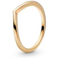 🦚 Damenring Wishbone, vergoldet 🦚 Damenring Wishbone, vergoldet