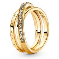 🦚 Gekreuzter Ring für Damen mit Zirkonia 🦚 Gekreuzter Ring für Damen mit Zirkonia
