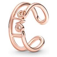 🦚 Offener Love Ring für Damen, ROSE 🦚 Offener Love Ring für Damen, ROSE