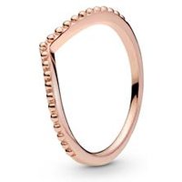 🦚 Wishbone Ring für Damen im Dot Design, rosé 🦚 Wishbone Ring für Damen im Dot Design, rosé