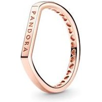 🦚 Logo Stacking Ring für Damen, rosé 🦚 Logo Stacking Ring für Damen, rosé