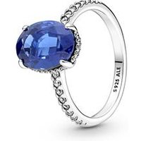 🦚 Halo Ring für Damen aus Sterlingsilber 🦚 Halo Ring für Damen aus Sterlingsilber