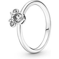 🦚 Disney Minnie Silhouette Damenring aus Sterlingsilber 🦚 Disney Minnie Silhouette Damenring aus Sterlingsilber
