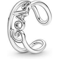 🦚 Offener Ring Goals für Damen aus 925er Silber 🦚 Offener Ring Goals für Damen aus 925er Silber