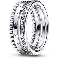 🦚 Ring Signature für Damen aus 925er Silber mit Zirkonia 🦚 Ring Signature für Damen aus 925er Silber mit Zirkonia