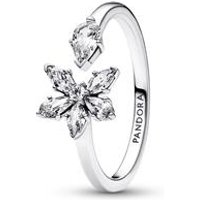 🦚 Offener Damenring Herbarium Cluster aus Sterlingsilber 🦚 Offener Damenring Herbarium Cluster aus Sterlingsilber