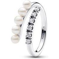 🦚 Timeless Ring aus 925er Silber mit Perlen, Kristallen 🦚 Timeless Ring aus 925er Silber mit Perlen, Kristallen