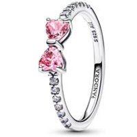 🦚 Timeless Damenring Schleife aus 925er Silber, Zirkonia 🦚 Timeless Damenring Schleife aus 925er Silber, Zirkonia