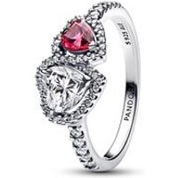 🦚 Timeless Herzring für Damen, Sterlingsilber, Zirkonia 🦚 Timeless Herzring für Damen, Sterlingsilber, Zirkonia