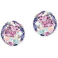 🦚 Mädchen Ohrstecker aus 925er Silber mit Glaskristallen 🦚 Mädchen Ohrstecker aus 925er Silber mit Glaskristallen