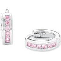 🦚 925er Silber Creolen fĂŒr Kinder mit Zirkonia 🦚 925er Silber Creolen fĂŒr Kinder mit Zirkonia