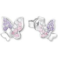 🦚 925er Silber Ohrstecker Schmetterlinge mit Zirkonia 🦚 925er Silber Ohrstecker Schmetterlinge mit Zirkonia