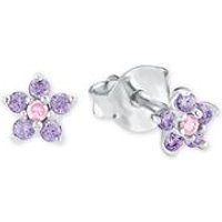 🦚 Blüten Ohrstecker aus 925er Silber mit Zirkonia 🦚 Blüten Ohrstecker aus 925er Silber mit Zirkonia