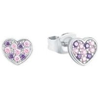 🦚 Herz Ohrstecker für Mädchen aus Sterlingsilber Zirkonia 🦚 Herz Ohrstecker für Mädchen aus Sterlingsilber Zirkonia