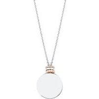 🦚 Gravurkette für Damen aus Sterlingsilber mit Zirkonia 🦚 Gravurkette für Damen aus Sterlingsilber mit Zirkonia