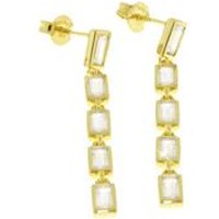 🦚 Ohrstecker für Damen aus vergoldetem 925er Silber 🦚 Ohrstecker für Damen aus vergoldetem 925er Silber