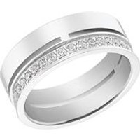 🦚 Damenring aus Edelstahl mit Zirkonia 🦚 Damenring aus Edelstahl mit Zirkonia