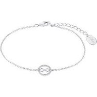 🦚 Damen Armband Infinity aus 925er Silber mit Zirkonia 🦚 Damen Armband Infinity aus 925er Silber mit Zirkonia