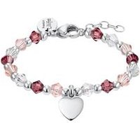 🦚 Gravurarmband aus Edelstahl und Glasperlen mit Herz 🦚 Gravurarmband aus Edelstahl und Glasperlen mit Herz