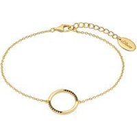 🦚 Armband aus 925er Silber mit schwarzen Zirkonia, gold 🦚 Armband aus 925er Silber mit schwarzen Zirkonia, gold