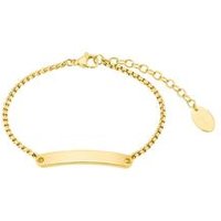 🦚 Gravurarmband für Damen aus Edelstahl, IP Gold 🦚 Gravurarmband für Damen aus Edelstahl, IP Gold