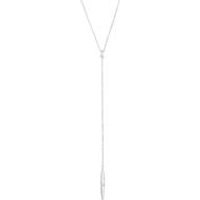 🦚 Y-Kette Pendel für Damen aus Sterlingsilber, Zirkonia 🦚 Y-Kette Pendel für Damen aus Sterlingsilber, Zirkonia