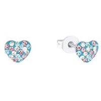 🦚 Ohrschmuck für Kinder in Herzform aus Sterlingsilber 🦚 Ohrschmuck für Kinder in Herzform aus Sterlingsilber