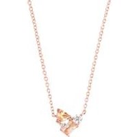 🦚 Halskette für Damen aus 925er Silber, rosévergoldet 🦚 Halskette für Damen aus 925er Silber, rosévergoldet