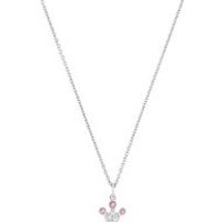 🦚 Halskette für Mädchen aus 925er Silber mit Krone 🦚 Halskette für Mädchen aus 925er Silber mit Krone