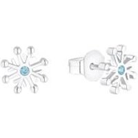 🦚 Mädchen Ohrstecker Schneeflocke aus Sterlingsilber 🦚 Mädchen Ohrstecker Schneeflocke aus Sterlingsilber