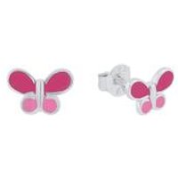 🦚 Schmetterling Ohrstecker aus 925er Silber für Mädchen 🦚 Schmetterling Ohrstecker aus 925er Silber für Mädchen
