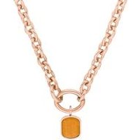 🦚 Chunky Damenkette aus Edelstahl, rosé, gravierbar 🦚 Chunky Damenkette aus Edelstahl, rosé, gravierbar