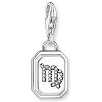 🦚 Charm-Anhänger Sternzeichen Virgo aus 925er Silber 🦚 Charm-Anhänger Sternzeichen Virgo aus 925er Silber