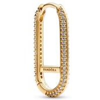 🦚 ME Verlängerter Link Ohrring mit Zirkonia, IP Gold 🦚 ME Verlängerter Link Ohrring mit Zirkonia, IP Gold