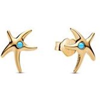 🦚 Seestern Ohrstecker für Damen, IP Gold, Moments 🦚 Seestern Ohrstecker für Damen, IP Gold, Moments