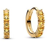 🦚 Damen Huggie Creolen, Timeless, vergoldet 🦚 Damen Huggie Creolen, Timeless, vergoldet