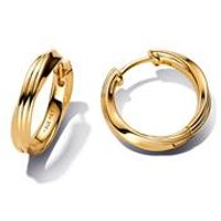 🦚 Verdrehte Damen Ohrringe, Essence, vergoldet 🦚 Verdrehte Damen Ohrringe, Essence, vergoldet