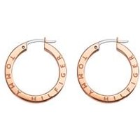 🦚 Dressed up Creolen aus rosévergoldetem Edelstahl 🦚 Dressed up Creolen aus rosévergoldetem Edelstahl