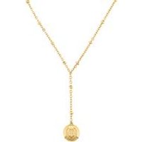 🦚 Halskette Casual für Damen aus Edelstahl, vergoldet 🦚 Halskette Casual für Damen aus Edelstahl, vergoldet