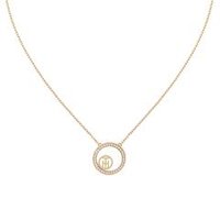 🦚 Vine Circle Family Damenkette aus vergoldetem Edelstahl 🦚 Vine Circle Family Damenkette aus vergoldetem Edelstahl