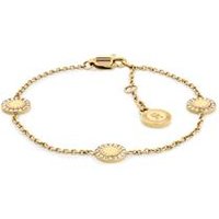 🦚 Edelstahlarmband für Damen, IP Gold, gravierbar 🦚 Edelstahlarmband für Damen, IP Gold, gravierbar