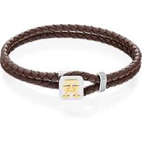 🦚 Herren Armband aus Leder, Edelstahl, teils vergoldet 🦚 Herren Armband aus Leder, Edelstahl, teils vergoldet