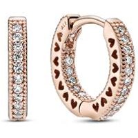 🦚 Zirkoniabesetzte Ohrringe für Damen, ROSE 🦚 Zirkoniabesetzte Ohrringe für Damen, ROSE